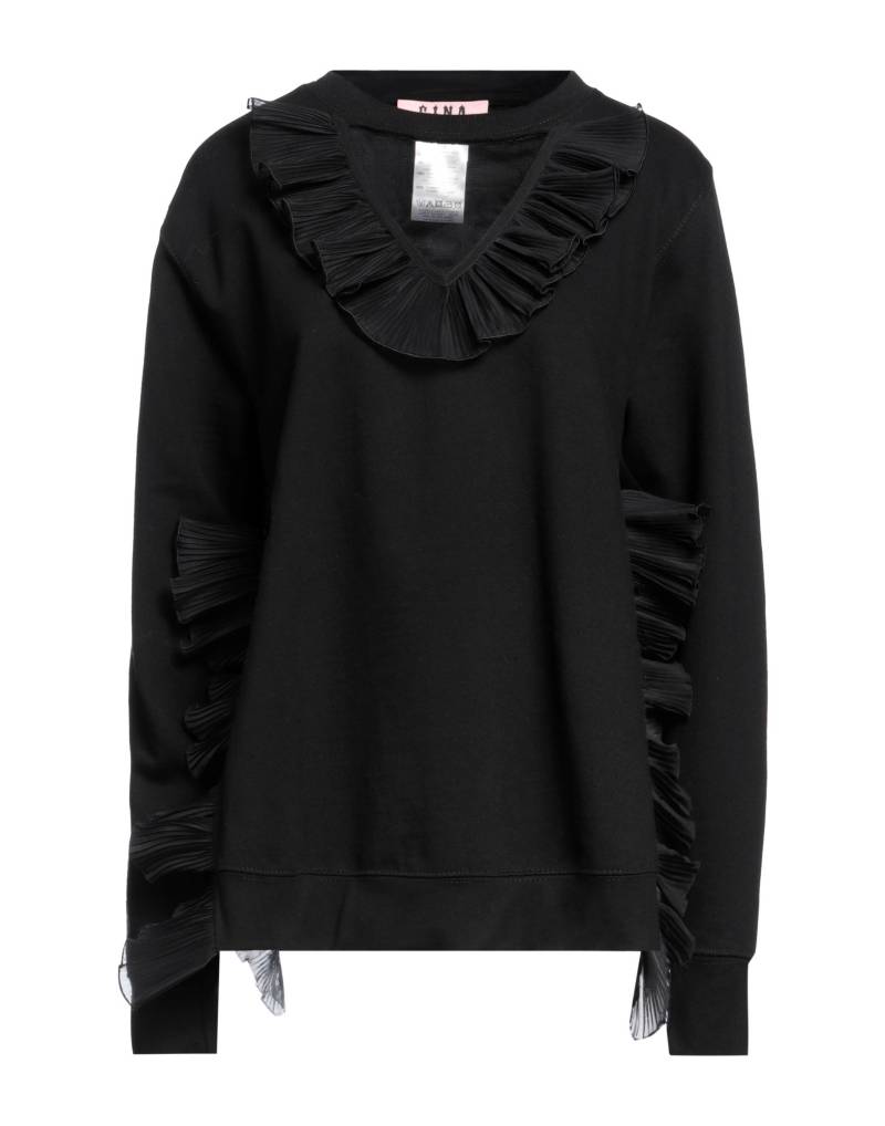 GINA GORGEOUS Sweatshirt Damen Schwarz von GINA GORGEOUS