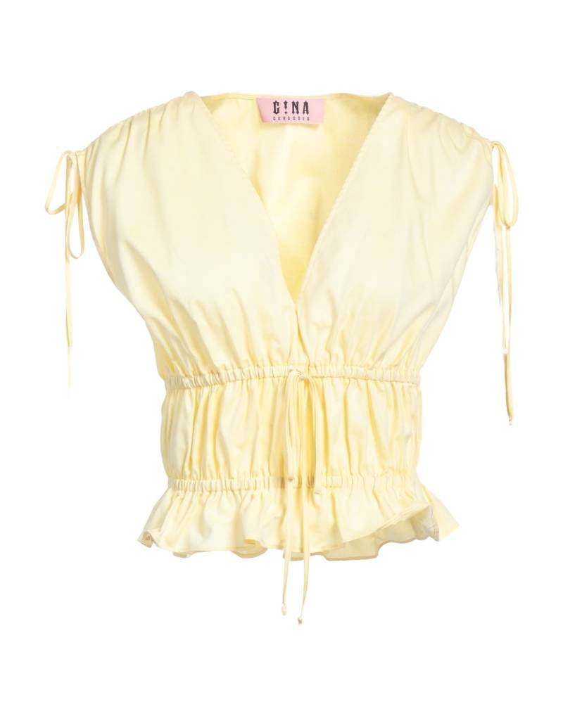 GINA GORGEOUS Top Damen Gelb von GINA GORGEOUS