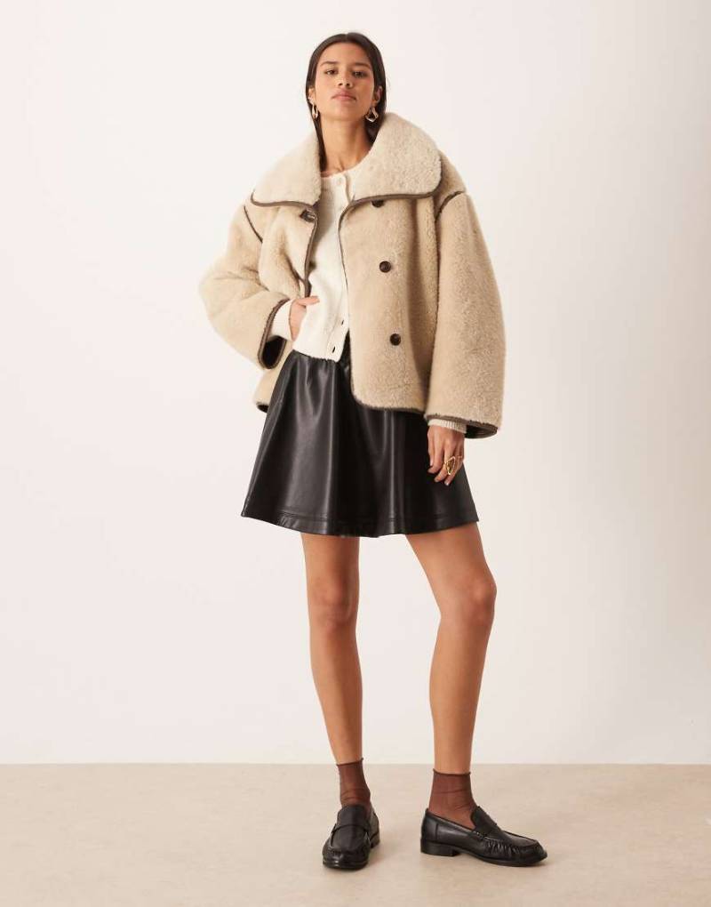 Gina Tricot - Minirock aus PU in Schwarz von GINA TRICOT
