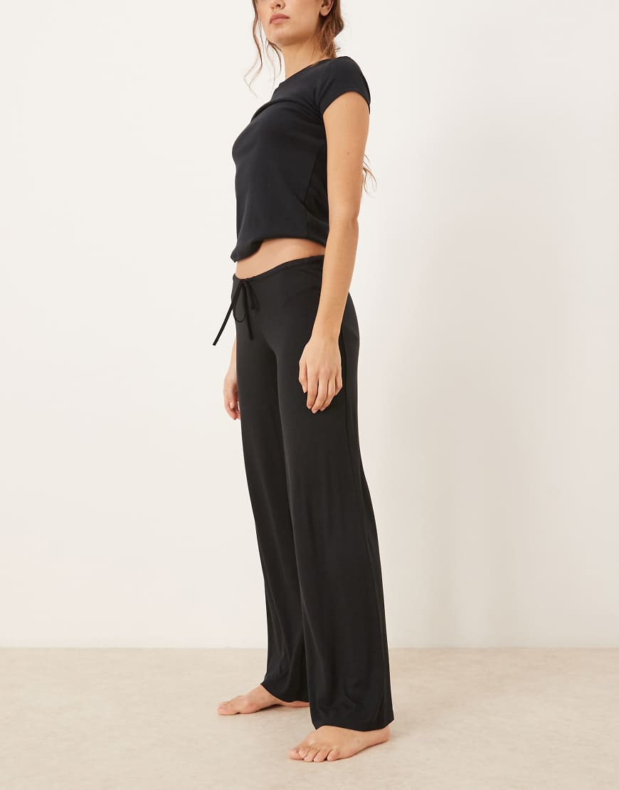 Gina Tricot - Weiche Loungewear-Hose in Schwarz von GINA TRICOT