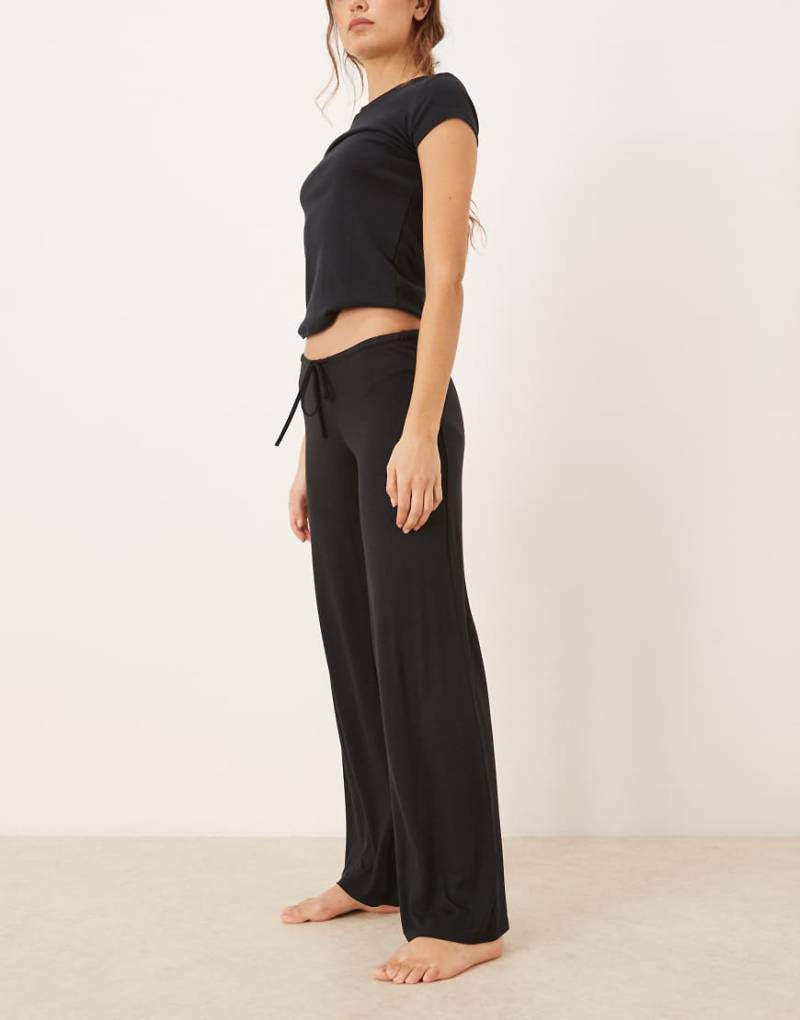 Gina Tricot - Weiche Loungewear-Hose in Schwarz von GINA TRICOT