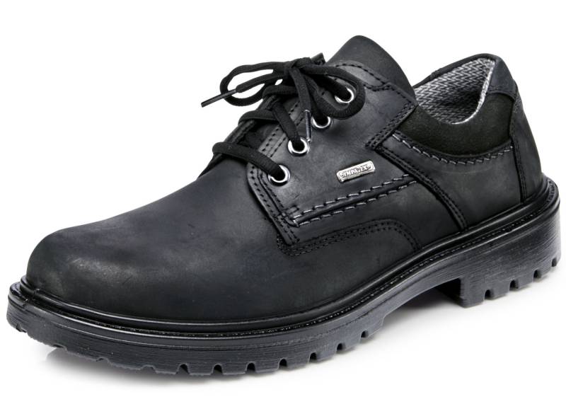 GINO GALANTE, atmungsaktive Herren-Schnürschuhe, mit herausnehmbarem Fußbett, Schwarz, Größe 40 von GINO GALANTE