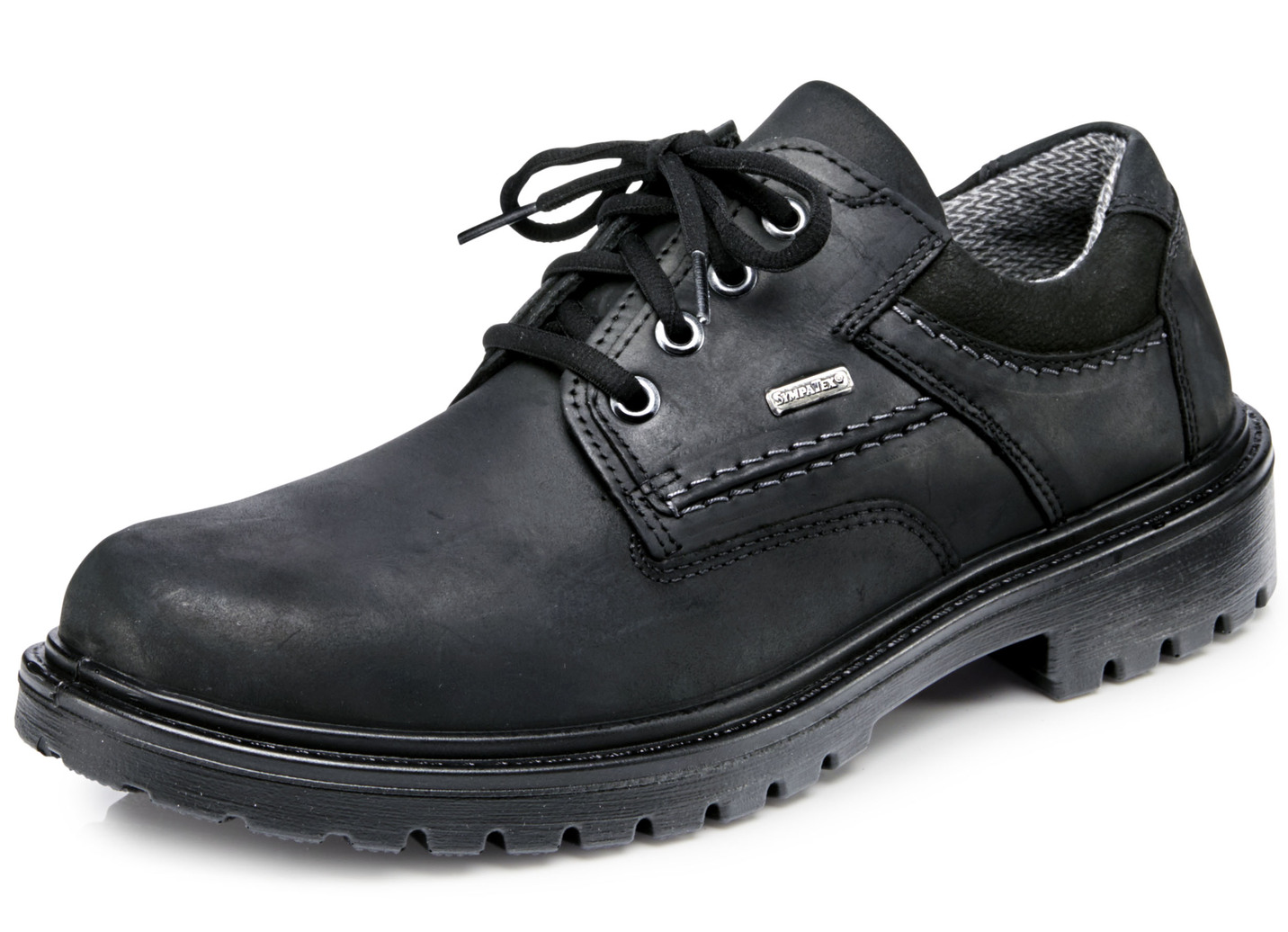 GINO GALANTE, atmungsaktive Herren-Schnürschuhe, mit herausnehmbarem Fußbett, Schwarz, Größe 46 von GINO GALANTE