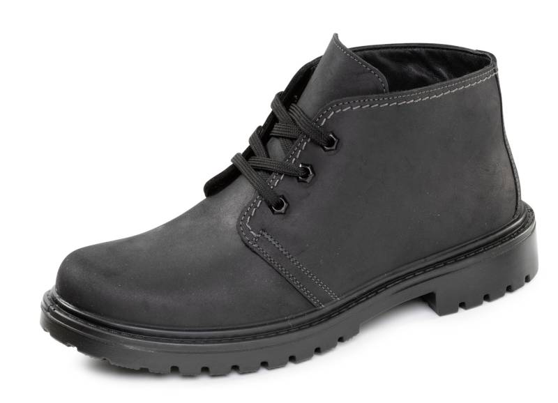GINO GALANTE, gefütterte Herren-Boots, Winterschuhe, Weite H, mit Lammfell, Schwarz, Größe 40 von GINO GALANTE