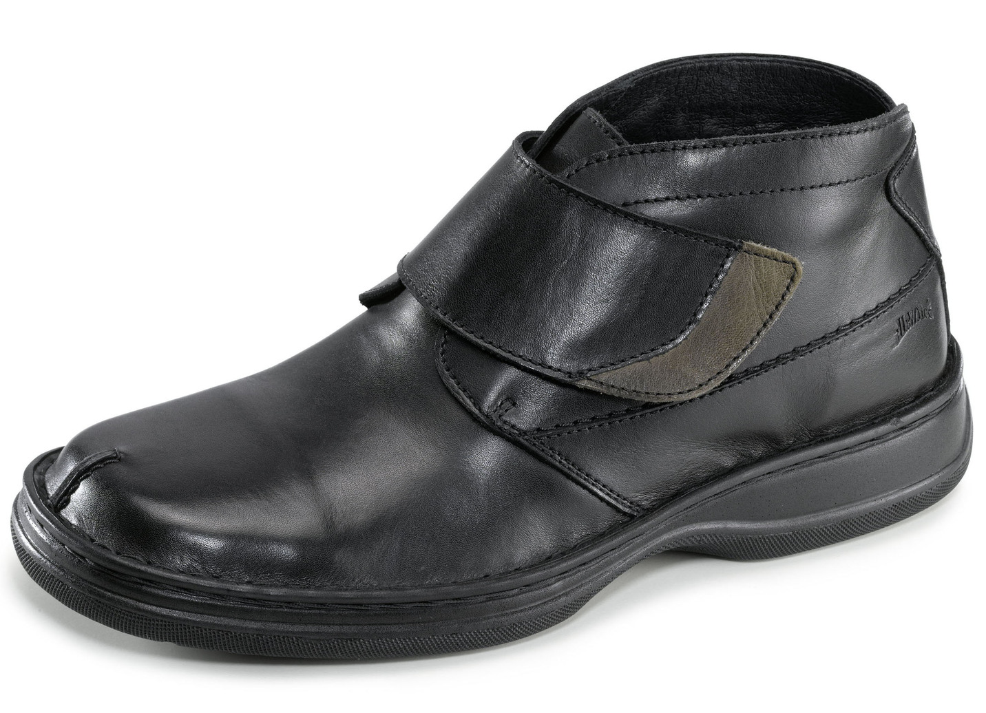 GINO GALANTE, gefütterte Herren-Boots, Winterschuhe, Weite K, mit herausnehmbarem Fußbett, Schwarz-Grau, Größe 41 von GINO GALANTE