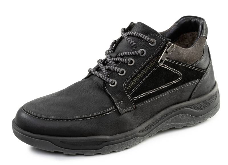 GINO GALANTE, gefütterte Herren-Boots, Winterschuhe, mit Lammfell, Schwarz, Größe 40 von GINO GALANTE