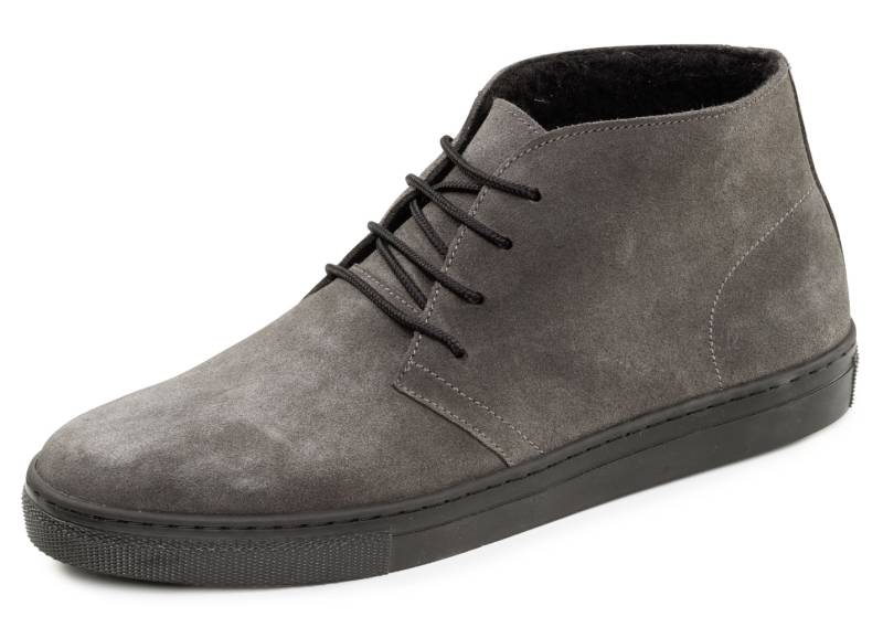 GINO GALANTE, gefütterte Herren-Boots, Winterschuhe, mit Wolle, Grau, Größe 40 von GINO GALANTE
