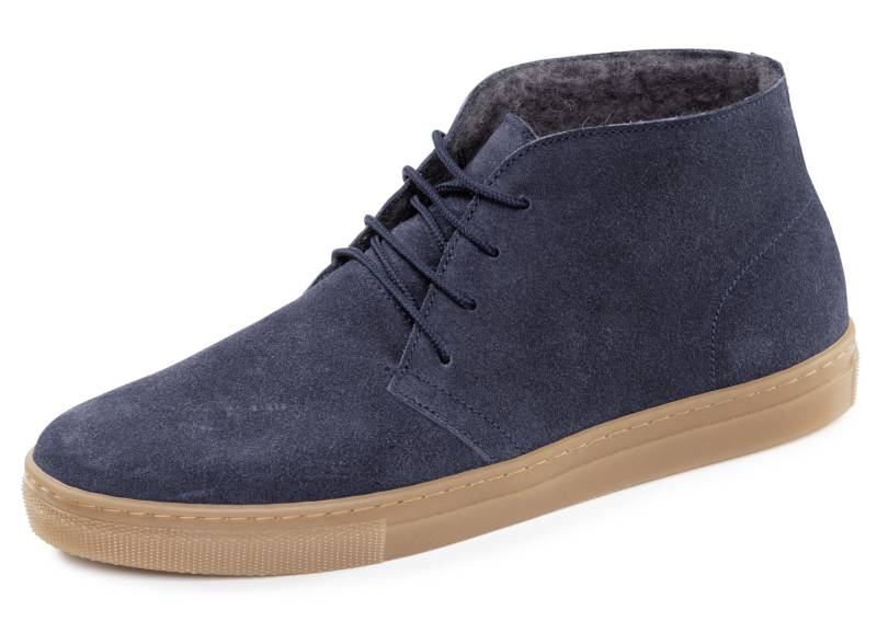 GINO GALANTE, gefütterte Herren-Boots, Winterschuhe, mit Wolle, Marine, Größe 40 von GINO GALANTE