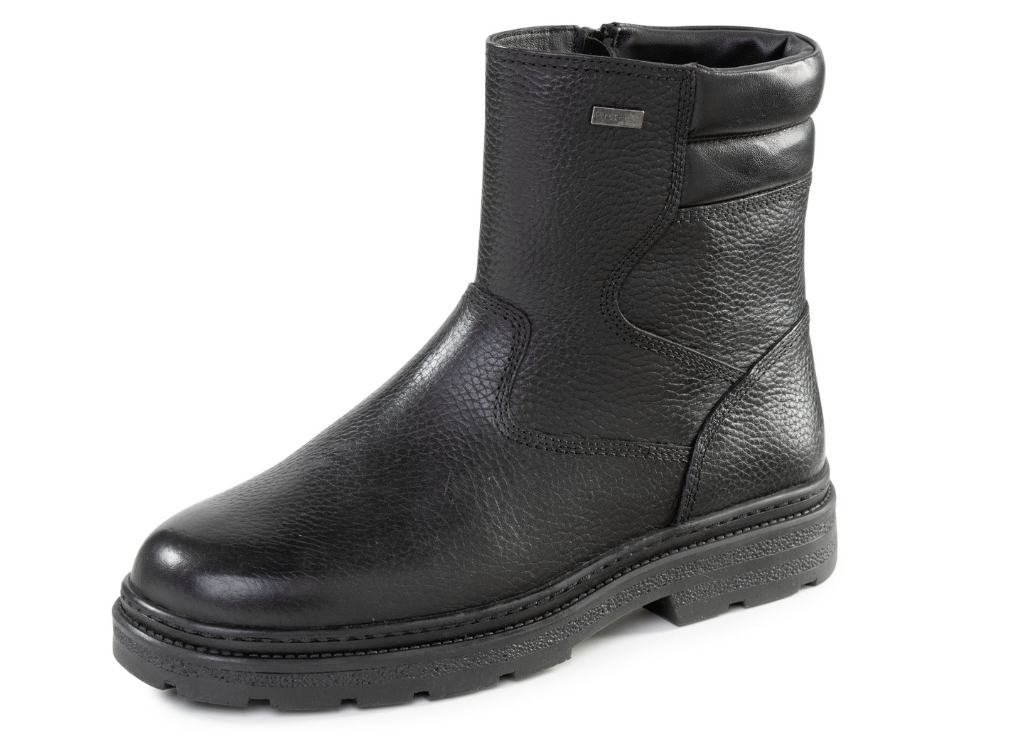 GINO GALANTE, gefütterte Herren-Stiefel, Winterschuhe, mit Lammfell, Schwarz, Größe 44 von GINO GALANTE