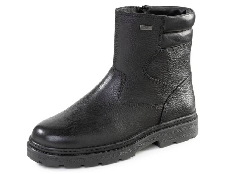 GINO GALANTE, gefütterte Herren-Stiefel, Winterschuhe, mit Lammfell, Schwarz, Größe 44 von GINO GALANTE