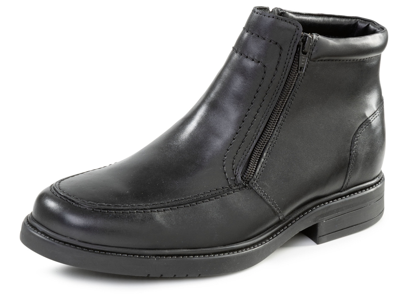 GINO GALANTE, gefütterte Herren-Stiefeletten, Winterschuhe, mit Lammfell, Schwarz, Größe 44 von GINO GALANTE