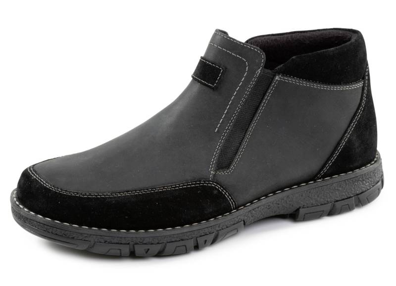 GINO GALANTE, klassische Herren-Boots, mit herausnehmbarem Fußbett, Schwarz, Größe 44 von GINO GALANTE