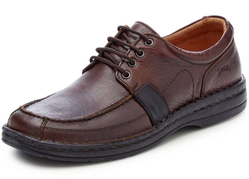 GINO GALANTE, schicke Herren- Schnürschuhe, mit herausnehmbarem Fußbett, Burgund, Größe 46 von GINO GALANTE