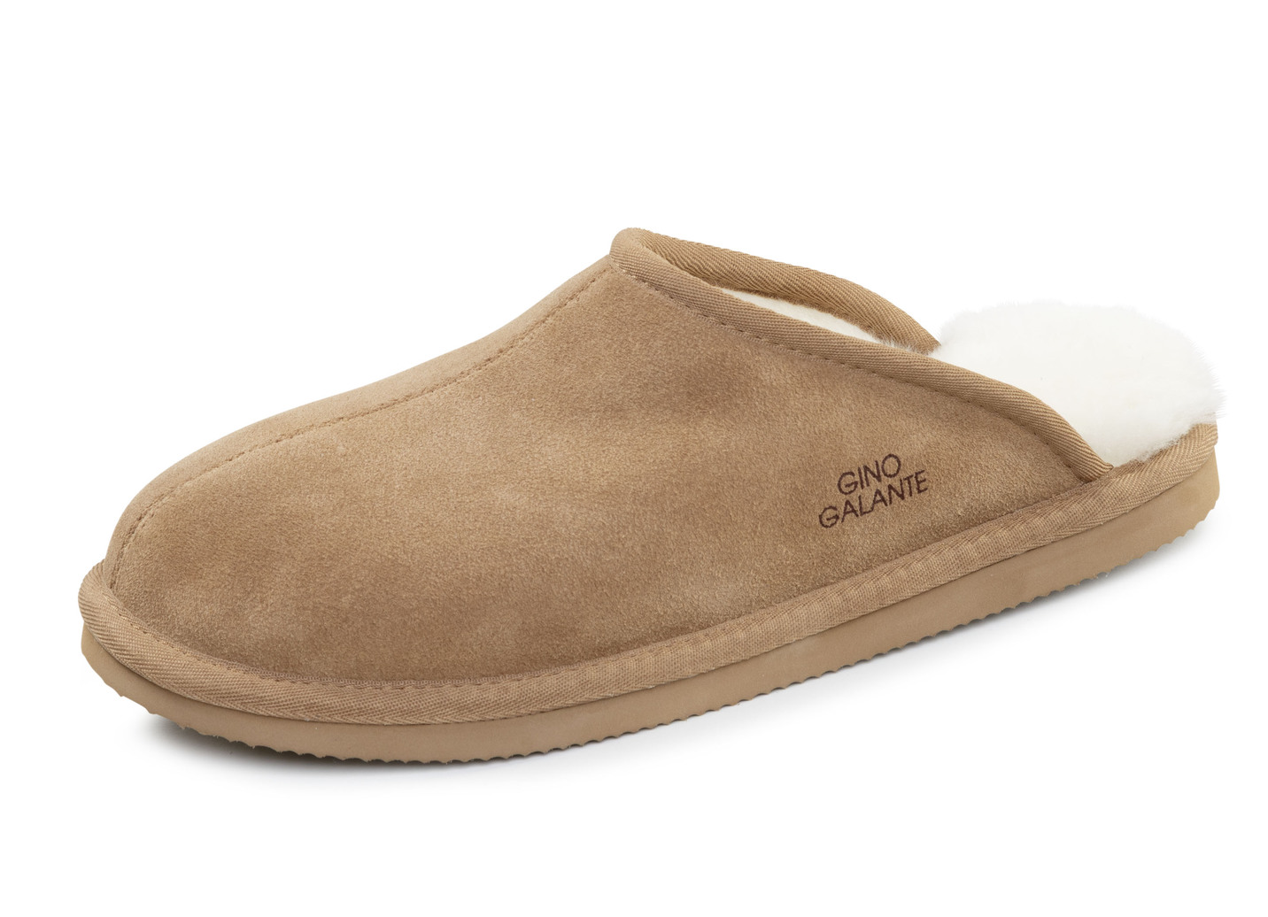 GINO GALANTE, trendige Herren-Hausschuhe, mit Lammfell, Camel, Größe 46 GINO GALANTE, trendige Herren-Hausschuhe, mit Lammfell, Camel, Größe 46 von GINO GALANTE