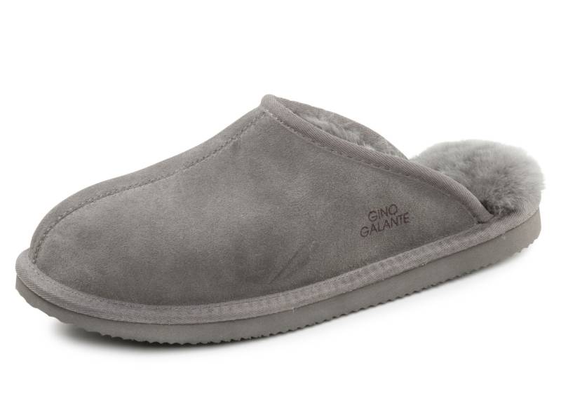 GINO GALANTE, trendige Herren-Hausschuhe, mit Lammfell, Grau, Größe 42 GINO GALANTE, trendige Herren-Hausschuhe, mit Lammfell, Grau, Größe 42 von GINO GALANTE