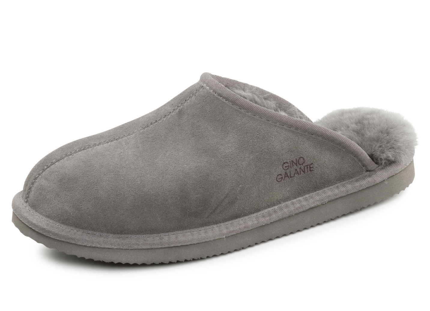GINO GALANTE, trendige Herren-Hausschuhe, mit Lammfell, Grau, Größe 45 GINO GALANTE, trendige Herren-Hausschuhe, mit Lammfell, Grau, Größe 45 von GINO GALANTE