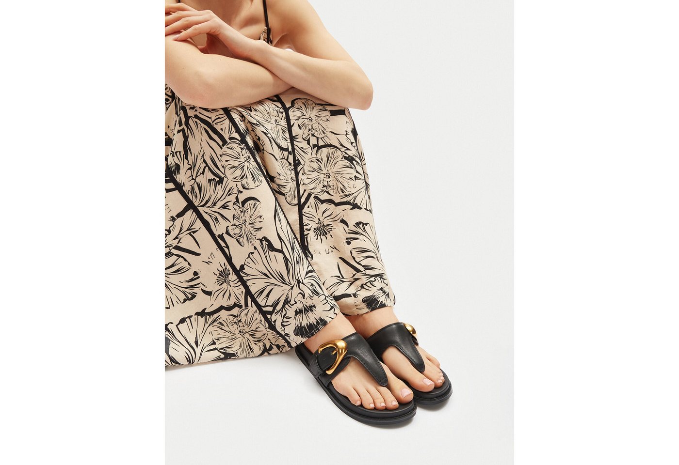GINO ROSSI Gino Rossi Damen Flip-Flops CLAUDIE-R25SS03088 Mehrfarbig Badepantolette von GINO ROSSI