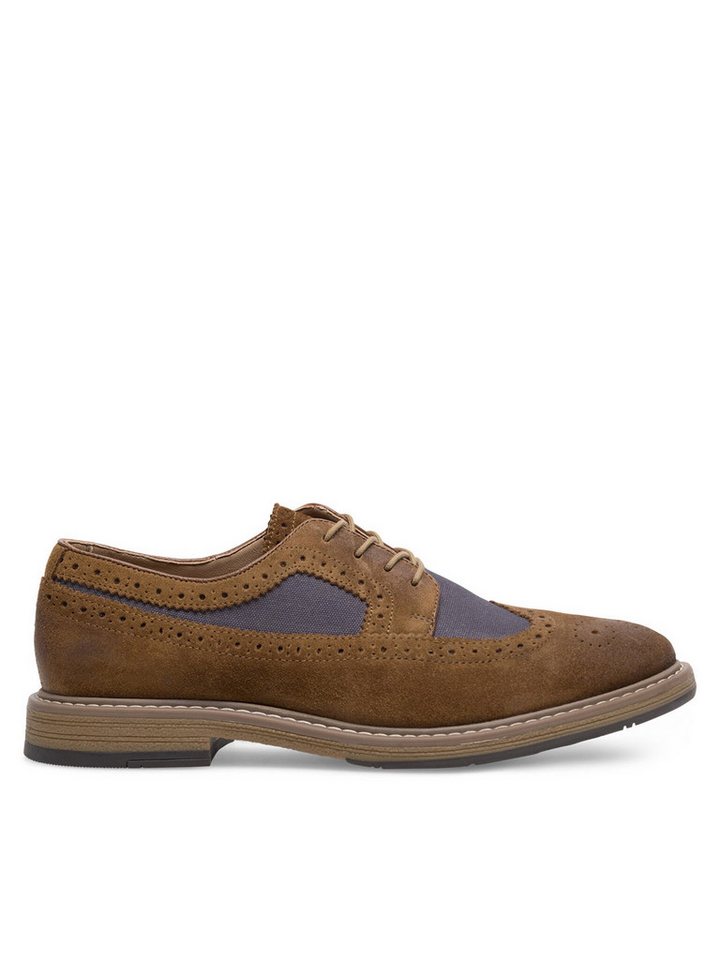 GINO ROSSI Gino Rossi Halbschuhe Herren ADAMO-01W MI08 Braun Schnürboots von GINO ROSSI