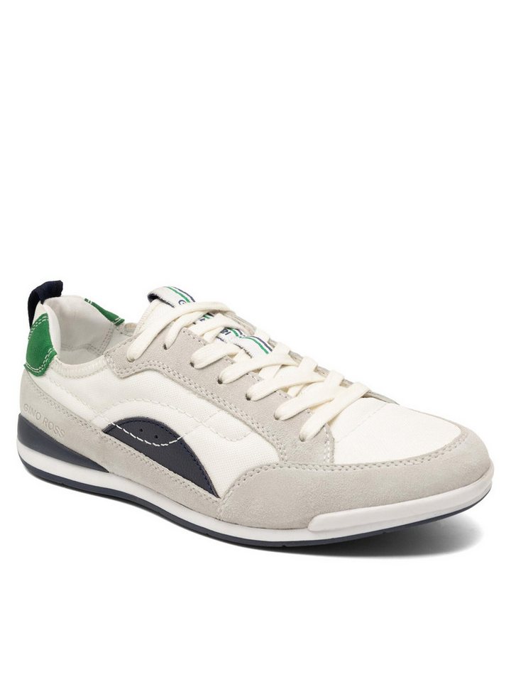 GINO ROSSI Sneakers ALESSIO-01 MI08 Bia?y/Zielony Sneaker von GINO ROSSI