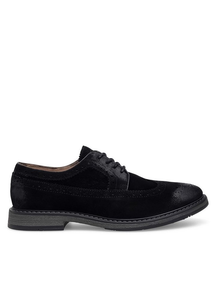 GINO ROSSI Gino Rossi Halbschuhe Herren ADAMO-01 MI08 Schwarz Schnürboots von GINO ROSSI