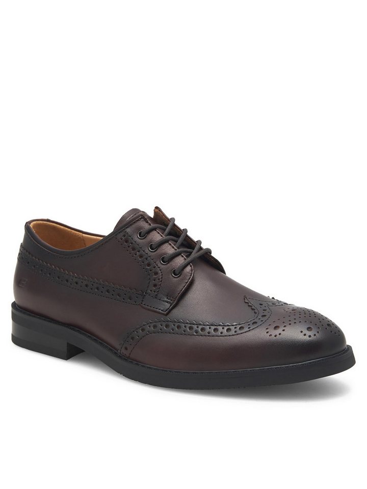 GINO ROSSI Halbschuhe DANTE-02 123AM Braun Schnürboots von GINO ROSSI