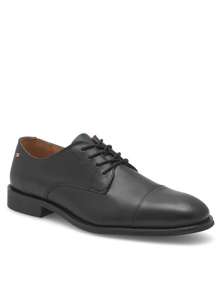 GINO ROSSI Halbschuhe FABIO-03 124AM Schwarz Schnürboots GINO ROSSI Halbschuhe FABIO-03 124AM Schwarz Schnürboots von GINO ROSSI