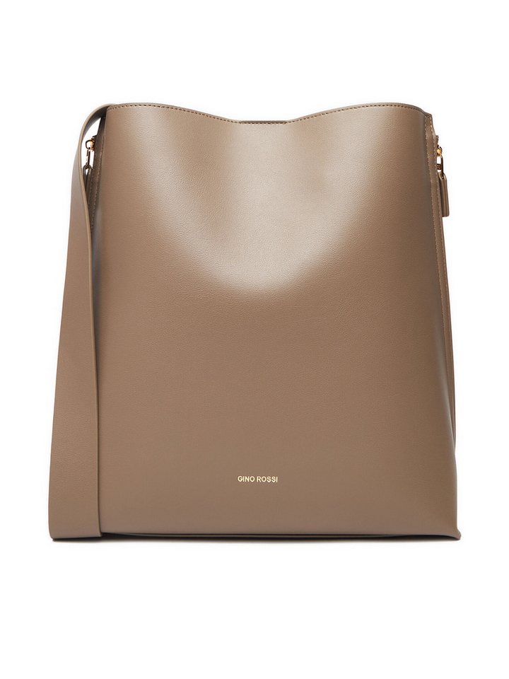 GINO ROSSI Handtasche Gino Rossi Damenhandtasche Beige WEN-3 von GINO ROSSI