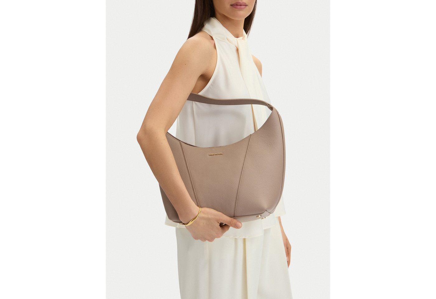 GINO ROSSI Handtasche Gino Rossi Damenhandtasche Beige von GINO ROSSI