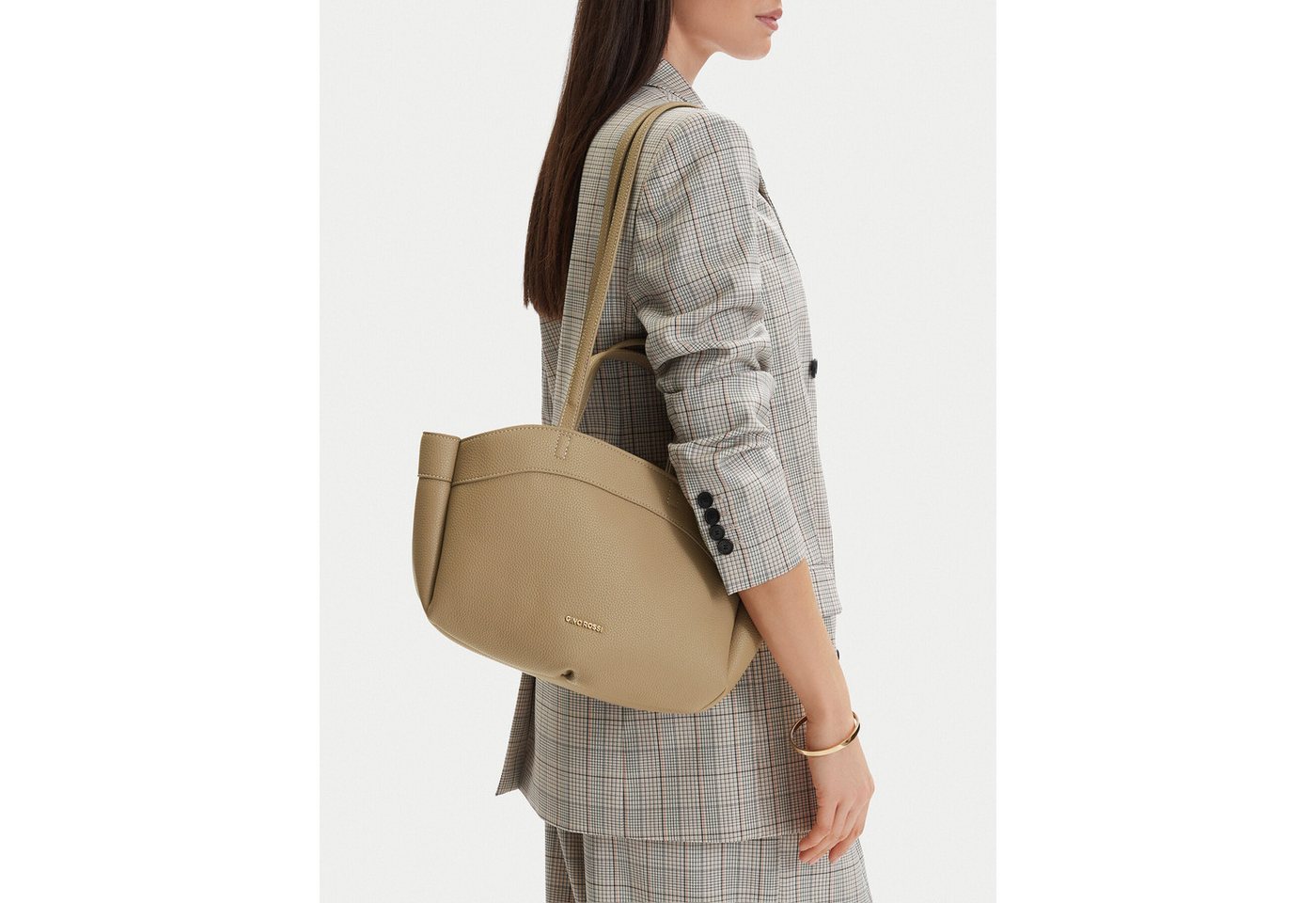 GINO ROSSI Handtasche Gino Rossi Damenhandtasche Beige von GINO ROSSI