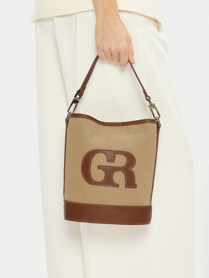 GINO ROSSI Handtasche Gino Rossi Damenhandtasche Braun RCI9753. von GINO ROSSI