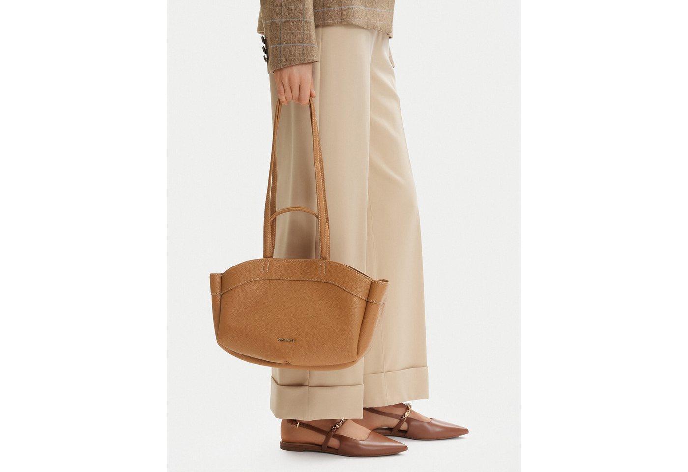 GINO ROSSI Handtasche Gino Rossi Damenhandtasche Braun von GINO ROSSI