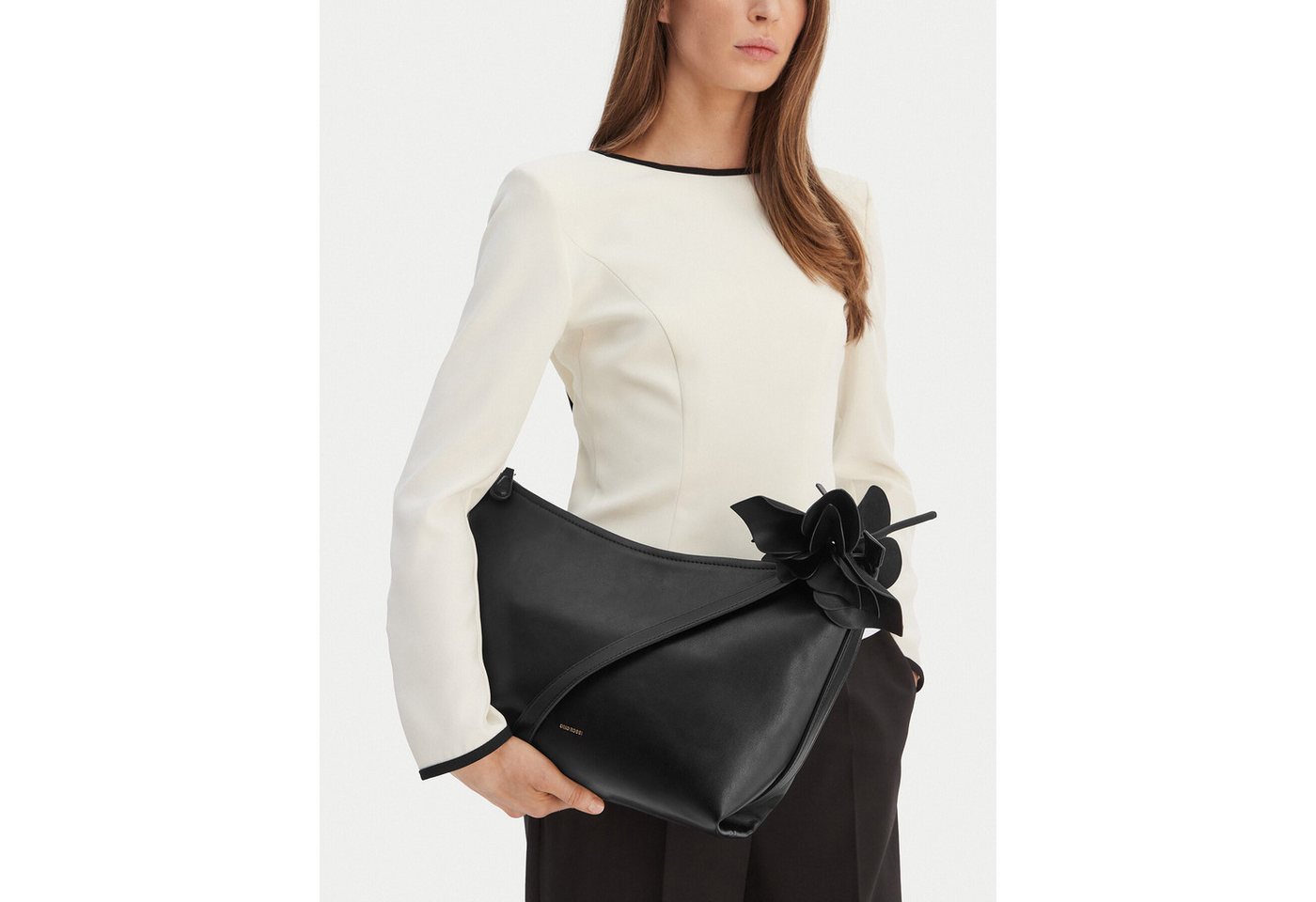 GINO ROSSI Handtasche Gino Rossi Damenhandtasche Schwarz von GINO ROSSI