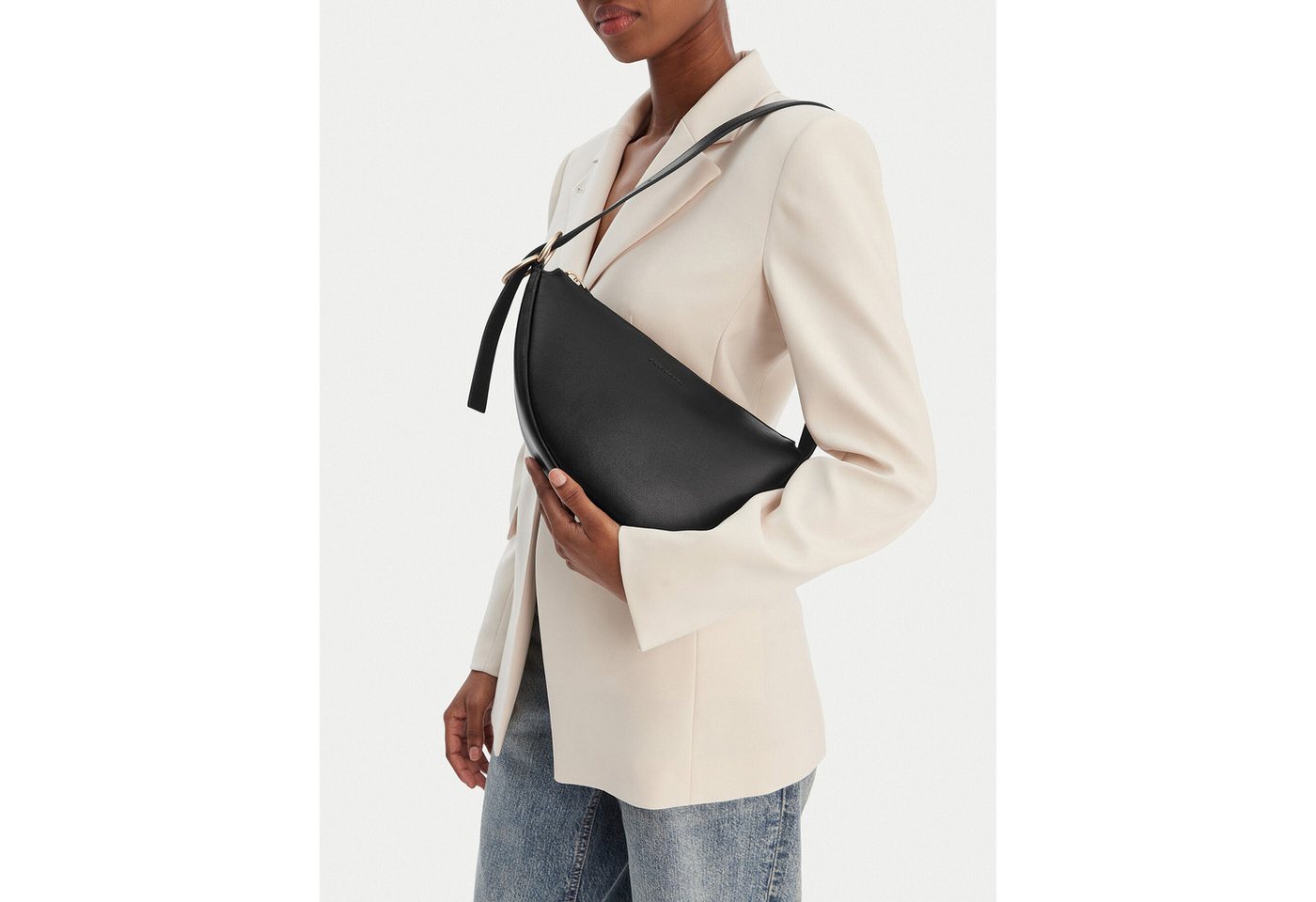 GINO ROSSI Handtasche Gino Rossi Damenhandtasche Schwarz von GINO ROSSI