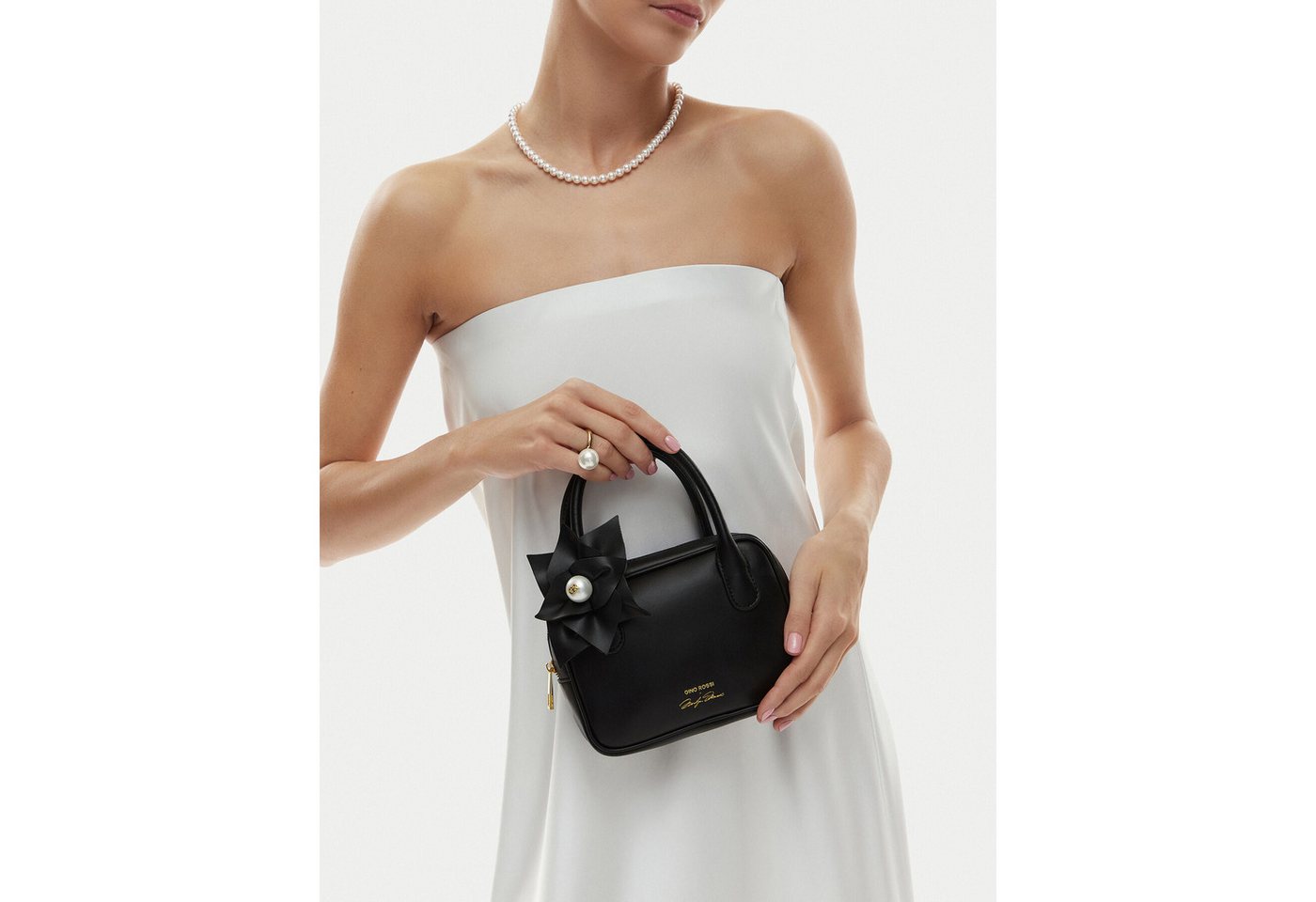 GINO ROSSI Handtasche Gino Rossi Damenhandtasche Schwarz von GINO ROSSI