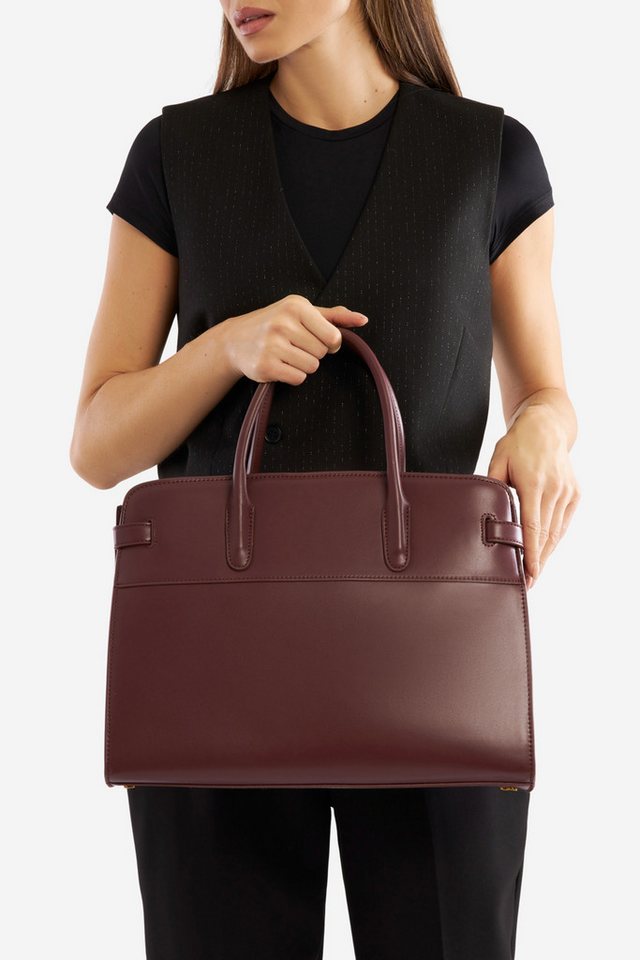 GINO ROSSI Handtasche Gino Rossi Große Tasche AW02 rot von GINO ROSSI