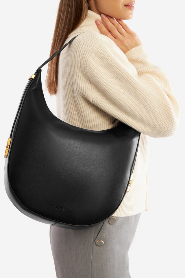 GINO ROSSI Handtasche Gino Rossi Kleine Croissanttasche TYLO0999 schwarz GINO ROSSI Handtasche Gino Rossi Kleine Croissanttasche TYLO0999 schwarz von GINO ROSSI