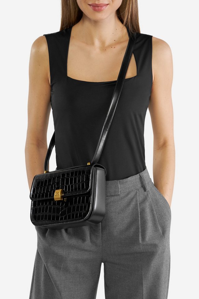 GINO ROSSI Handtasche Gino Rossi Kleine Tasche CS6905-W schwarz GINO ROSSI Handtasche Gino Rossi Kleine Tasche CS6905-W schwarz von GINO ROSSI