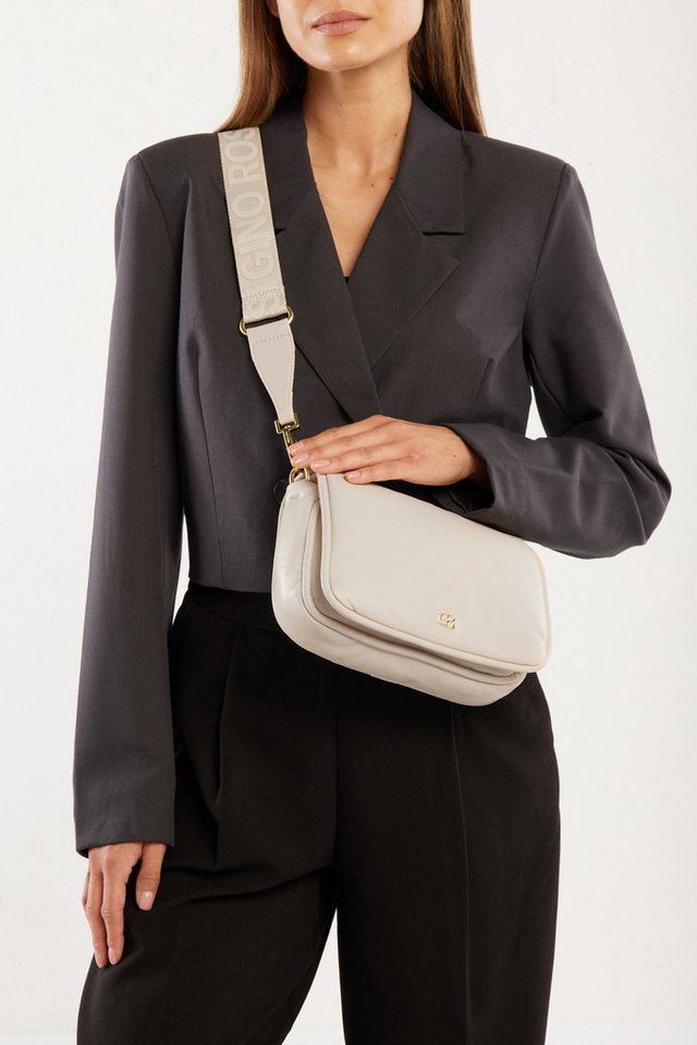 GINO ROSSI Handtasche Gino Rossi Kleine Umhängetasche TYLO-3 Beige GINO ROSSI Handtasche Gino Rossi Kleine Umhängetasche TYLO-3 Beige von GINO ROSSI