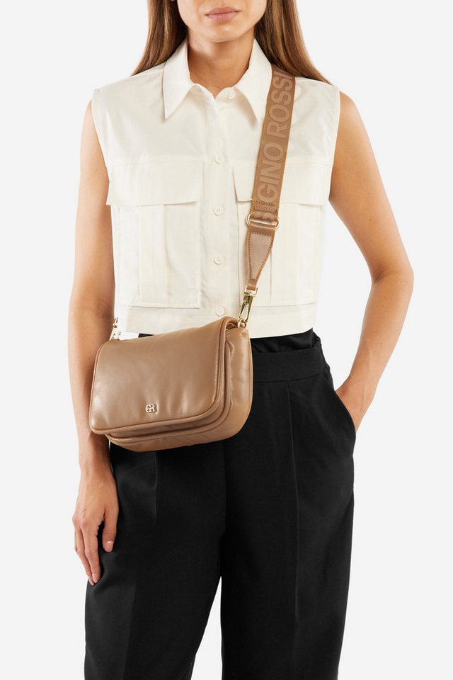 GINO ROSSI Handtasche Gino Rossi Kleine Umhängetasche TYLO-3 Braun GINO ROSSI Handtasche Gino Rossi Kleine Umhängetasche TYLO-3 Braun von GINO ROSSI