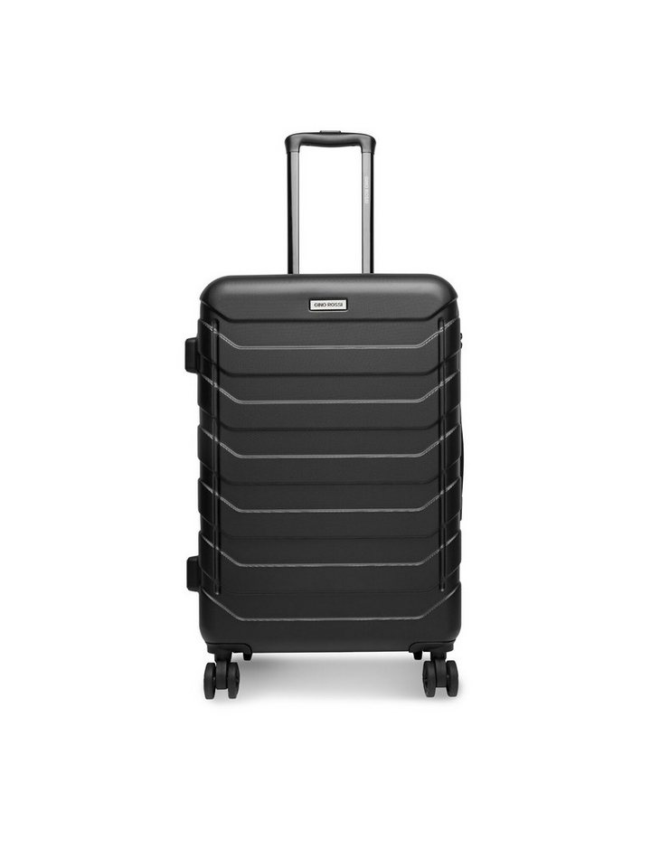 GINO ROSSI Hartschalen-Trolley Mittlerer Koffer GIN-M-001-05-BLACK Schwarz GINO ROSSI Hartschalen-Trolley Mittlerer Koffer GIN-M-001-05-BLACK Schwarz von GINO ROSSI