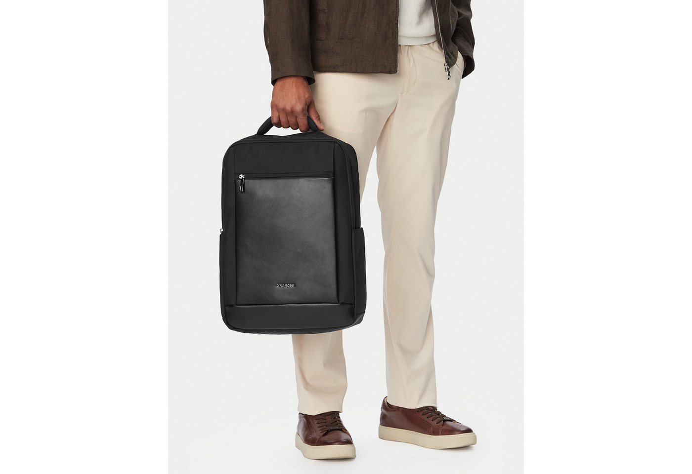 GINO ROSSI Rucksack Gino Rossi Herren Rucksack Schwarz von GINO ROSSI