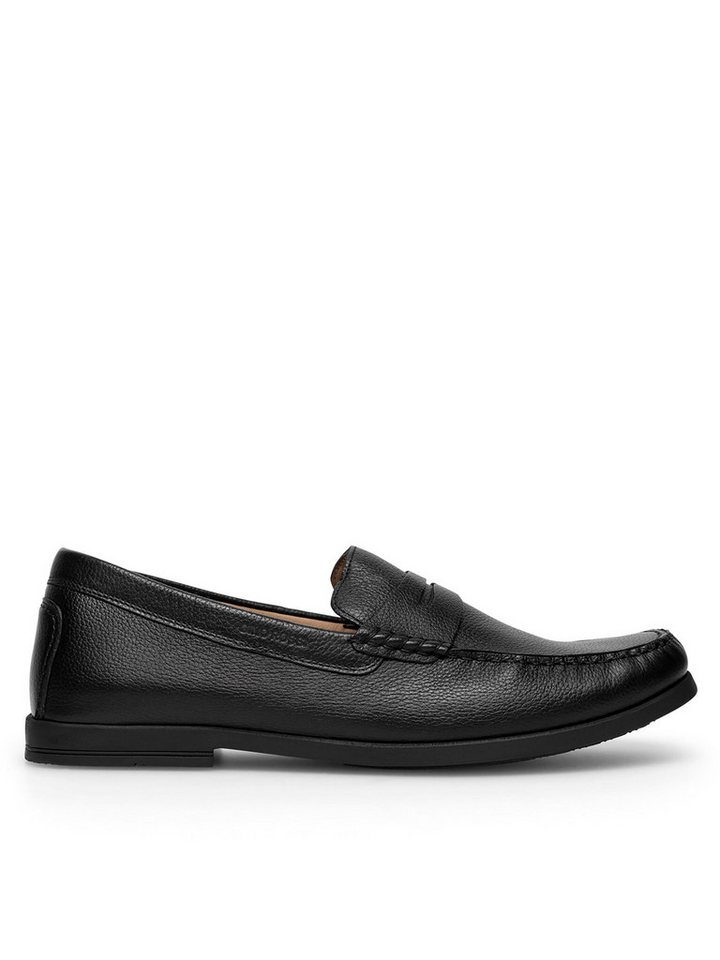 GINO ROSSI Gino Rossi Mokassins Herren LEONARDO-02 MI08 Schwarz Mokassin von GINO ROSSI