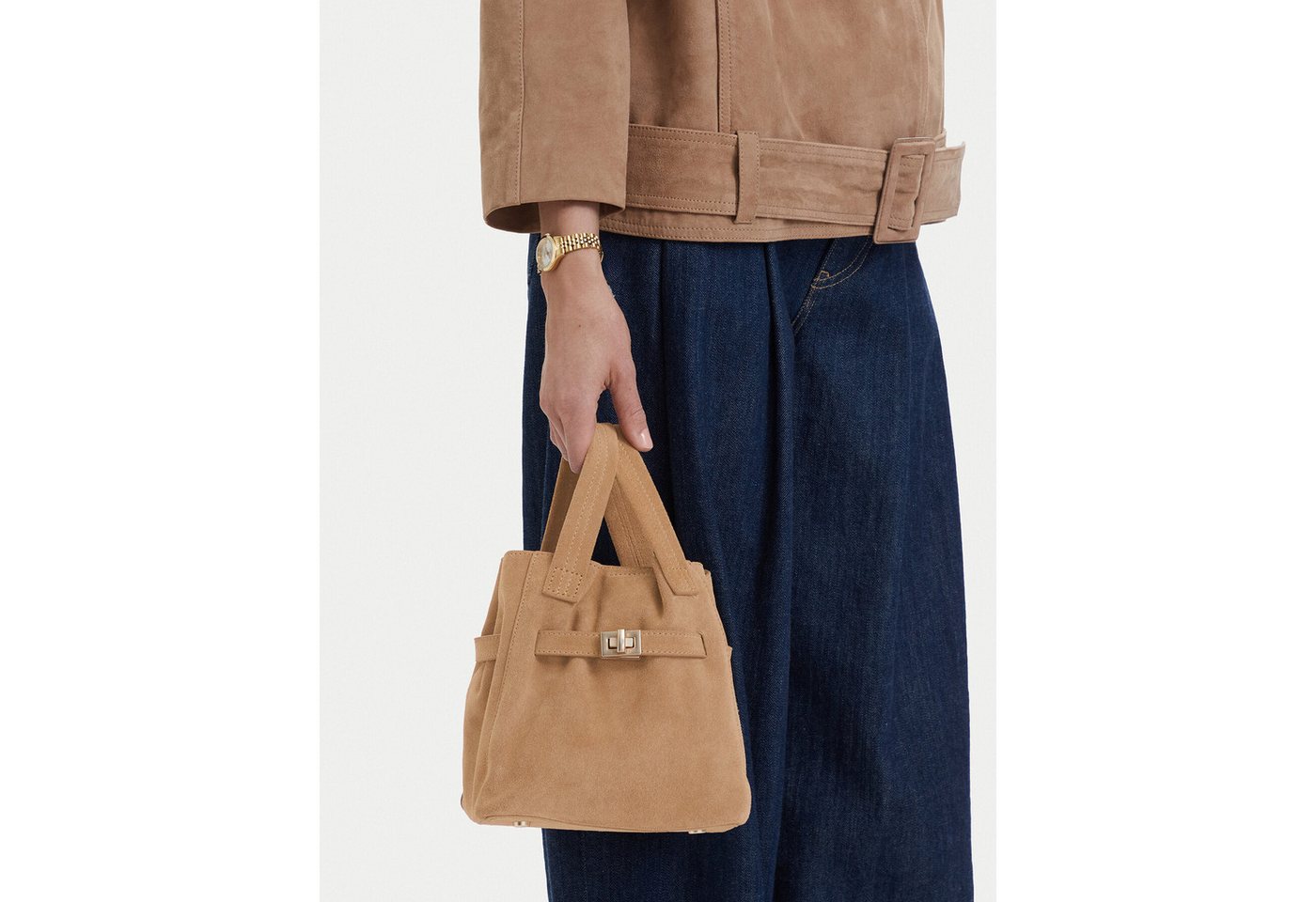 GINO ROSSI Umhängetasche Gino Rossi Damen Tasche Beige von GINO ROSSI