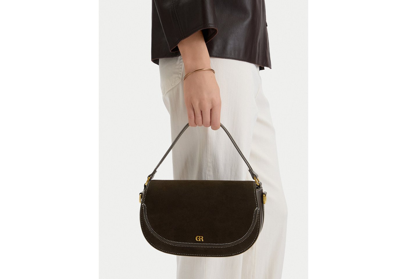GINO ROSSI Umhängetasche Gino Rossi Damen Tasche Braun von GINO ROSSI