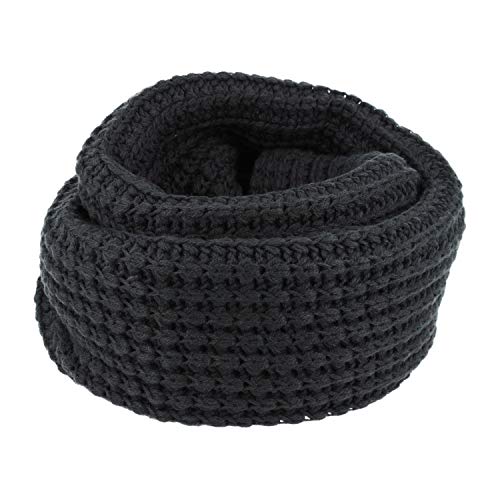Schöner, moderner Schlauchschal, Loop Strickschal, Damen, Herren, Unisex 45 x 100 cm, Farbe:Grau Schöner, moderner Schlauchschal, Loop Strickschal, Damen, Herren, Unisex 45 x 100 cm, Farbe:Grau von GIO TESELLI