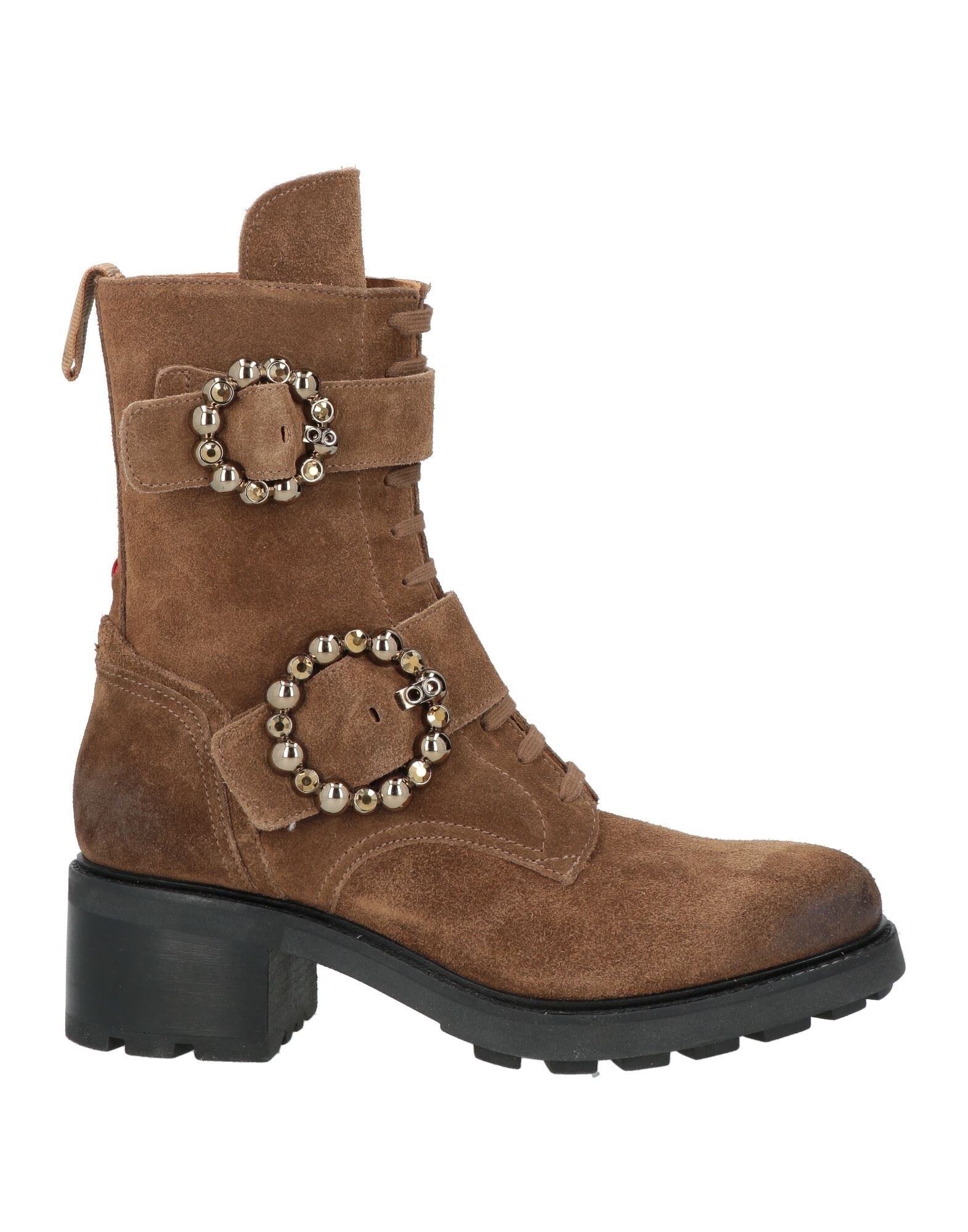 GIO+ Stiefelette Damen Khaki von GIO+