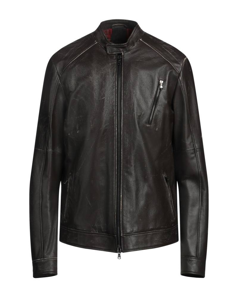 GIOCASTA Jacke & Anorak Herren Dunkelbraun von GIOCASTA
