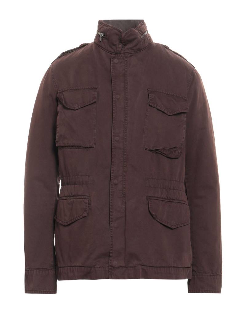 GIOCASTA Jacke & Anorak Herren Schokobraun von GIOCASTA