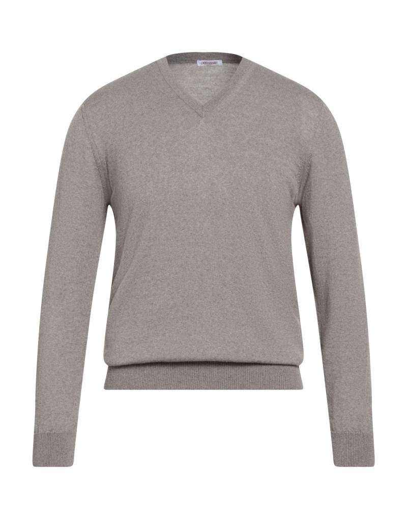 GIOFERRARI Pullover Herren Maulwurfsgrau von GIOFERRARI