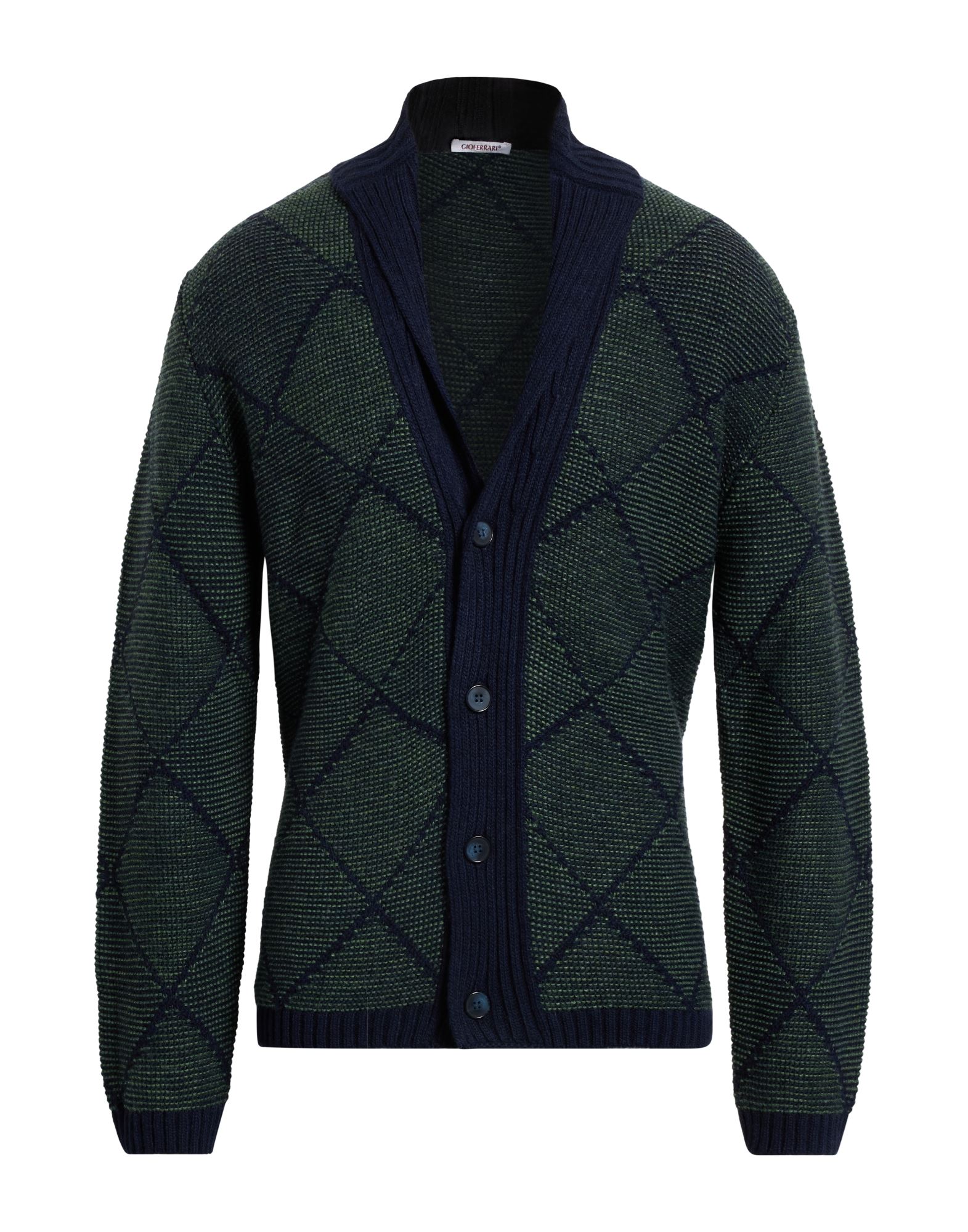 GIOFERRARI Strickjacke Herren Grün GIOFERRARI Strickjacke Herren Grün von GIOFERRARI